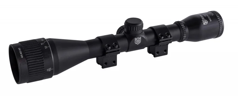 Оптический прицел Nikko Stirling серии MOUNTMASTER 4x40 AO, halfmil-dot, без подсветки
