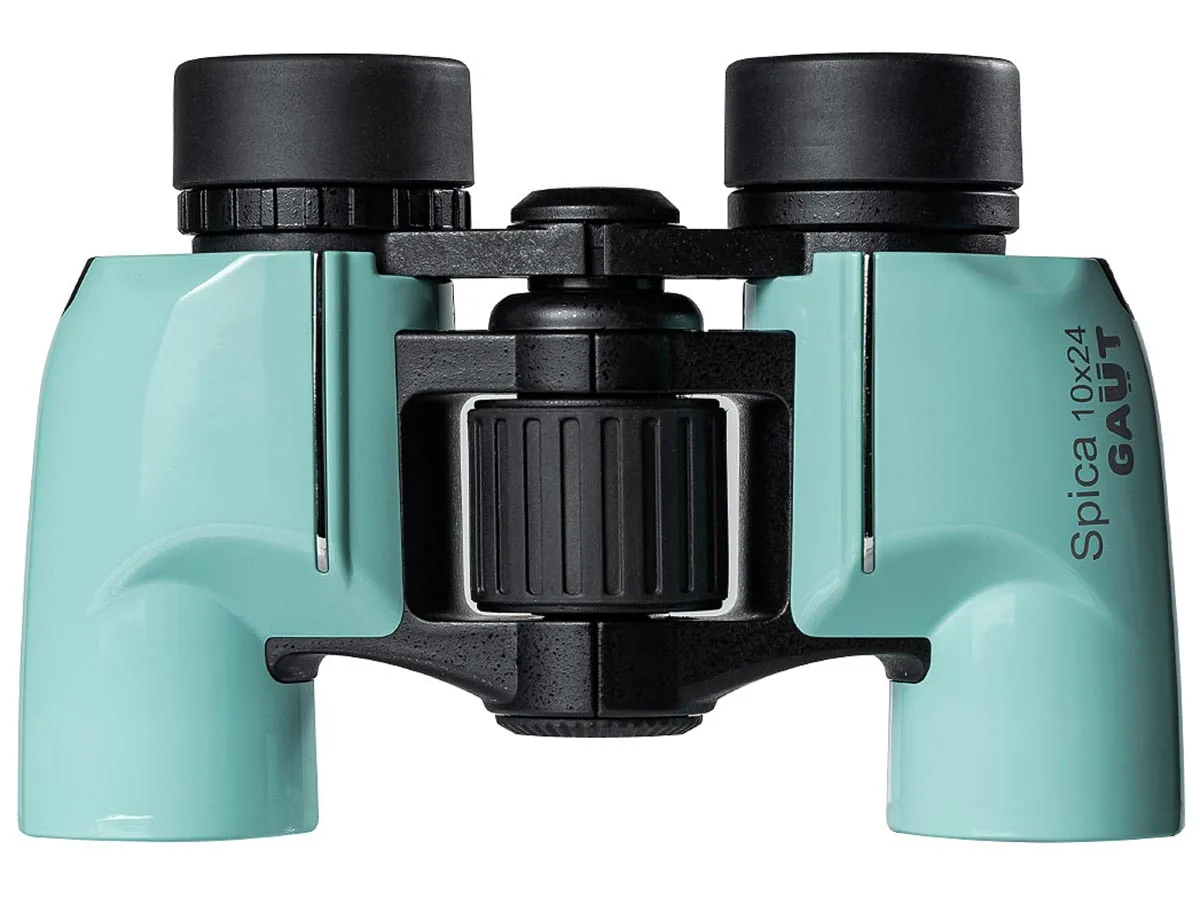Бинокль Gaut Spica 10X24, Porro-Призмы Bak4, Цвет - Бирюзовый, 377Г