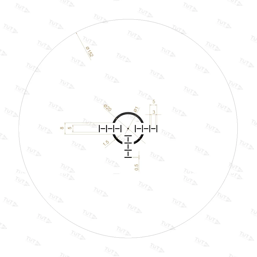 Оптический прицел RITON X3 TACTIX 1-8x24 (BLACK)