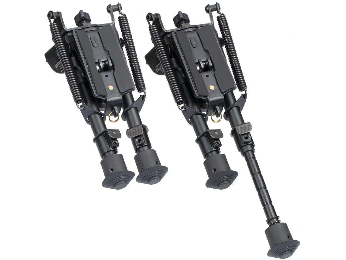 Сошки ShotTime на антабочный винт с качалкой 5 позиций H=14,7-21,5см