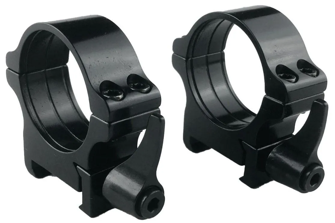 Кольца Rusan быстросъемные Picatinny на 30мм H8 рычажные (050P-30-8-R)