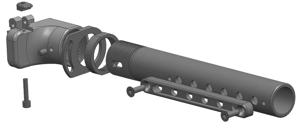 Переходник Шарнир В12-1, Рысь, со смещением 5мм