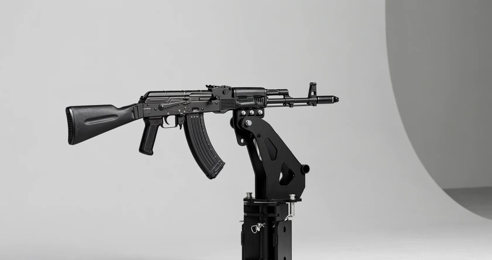 Турельная установка КОРДОН на стойке «С-1 АК/РПК Квадрейл»
