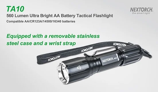Фонарь Nextorch TA10 тактический, 560 люмен