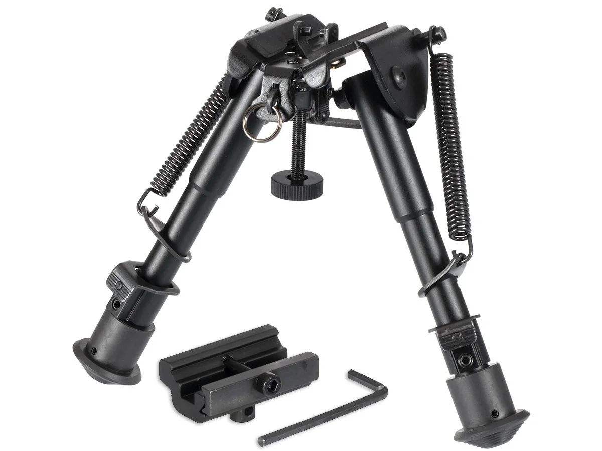 Сошки ShotTime на антабочный винт без качалки 5 позиций H=14-20,5см