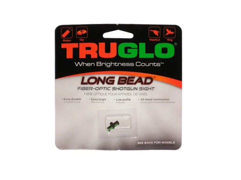 Мушка Truglo TG947EGM 3 мм зеленая, металл, ввинчивающ