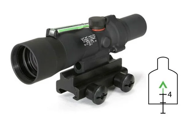 Прицел TRIJICON ACOG 3x30 Scope, 9MOA RMR Sight, TA60 Mount Dual Ill. Green Chevron .223 (TA33G8-RMR