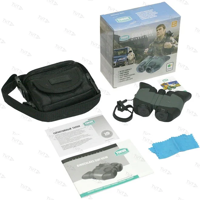 Бинокль призменный Yukon Sideview 8x21