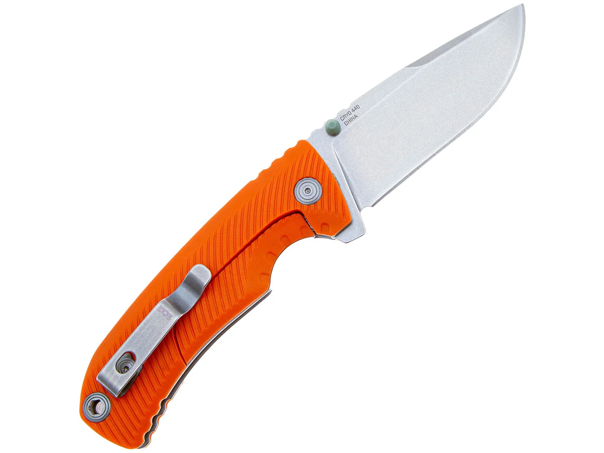 Нож складной SOG Tellus FLK Blaze, сталь Cryo 440C, рукоять GRN