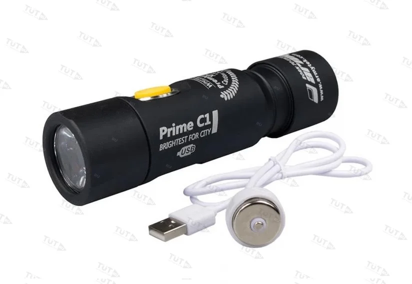 Карманный фонарь ARMYTEK PRIME C1 MAGNET USB+18350 XP-L (