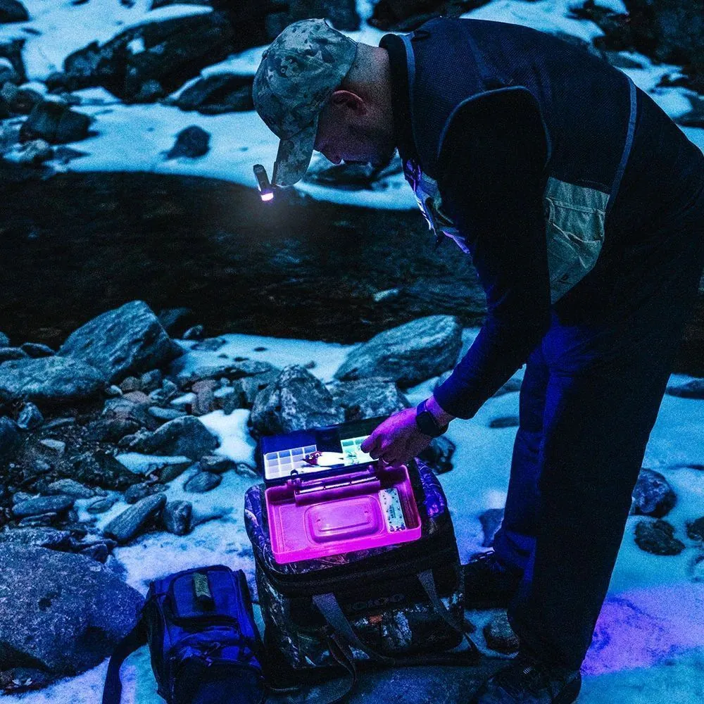 Фонарь налобный Capon 120D UV цв. Tan