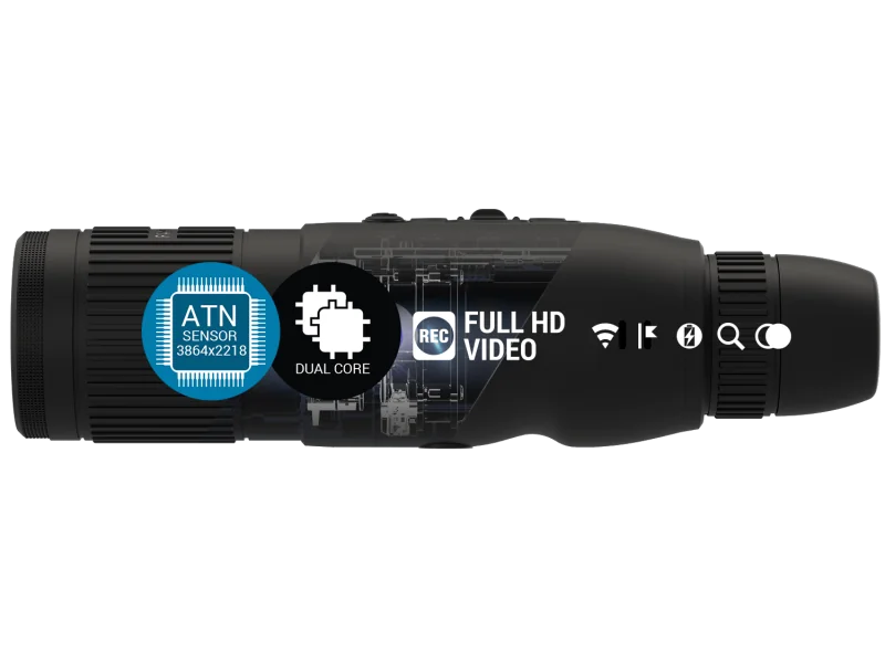 Бинокль Atn Binox-4K 4-16X40