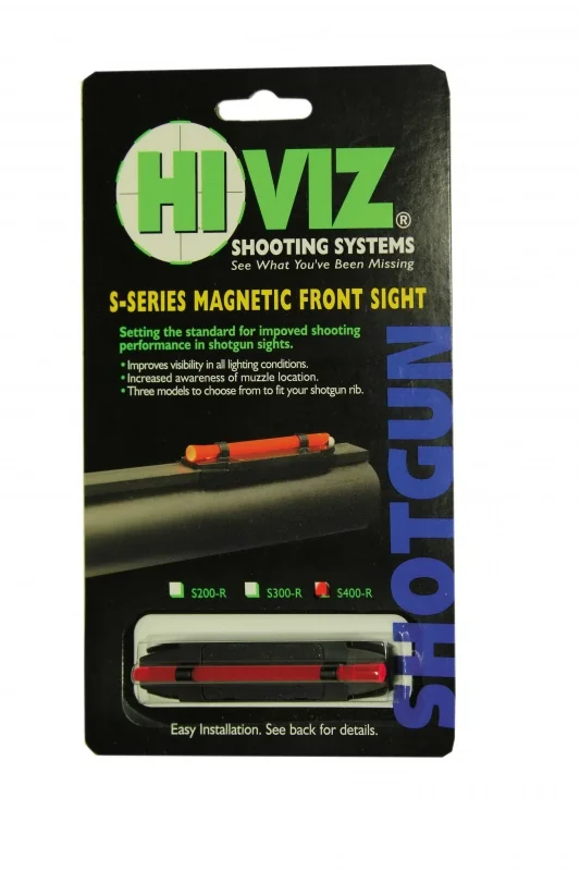 HiViz мушка S400-R красная широкая 8,2-11,3 мм