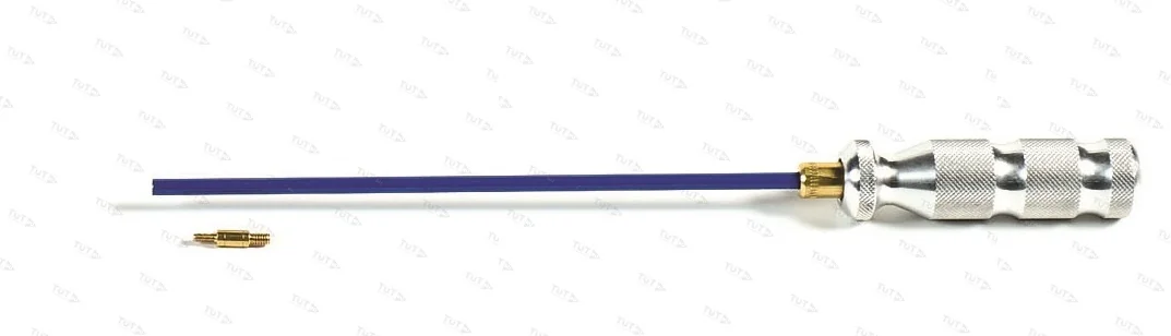 Шомпол Stil Crin стальной, лакированный 5мм, пистолетный