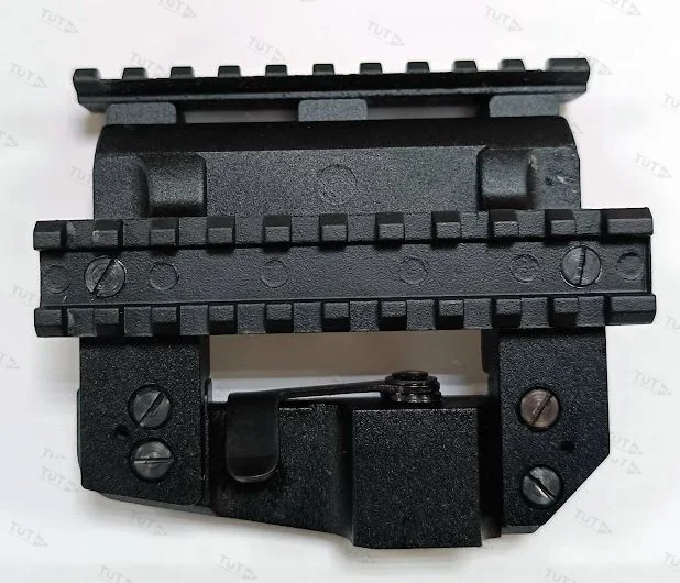 Кронштейн на weaver -Тигр/СКС c дополнительной планкой weaver (Вилейка) высокий