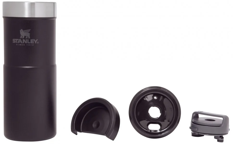 Термокружка STANLEY Classic Neverleak 0,35L чёрная