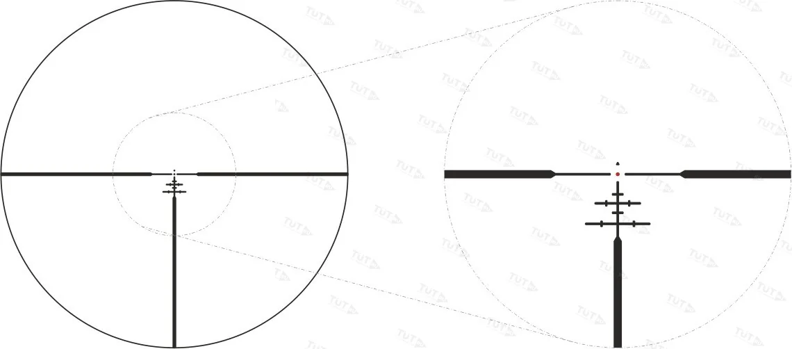 Оптический прицел Yukon Jaeger (Егерь) 3-12х56 с меткой X02i