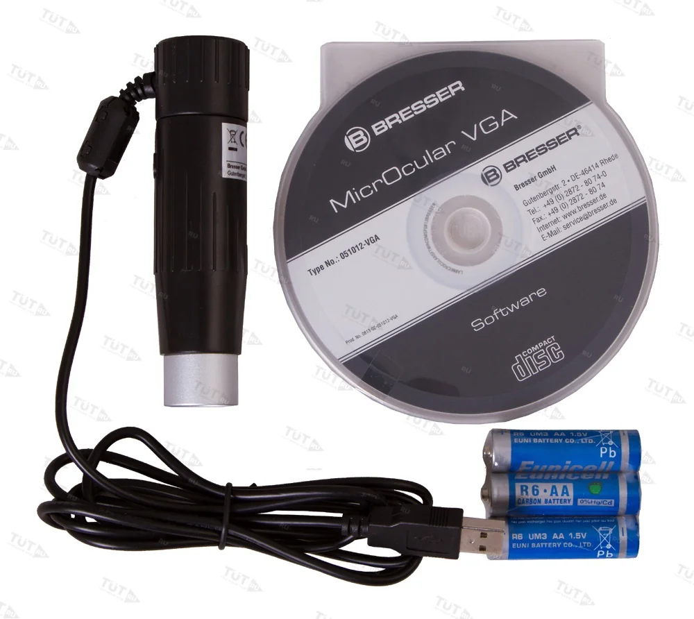 Микроскоп цифровой Bresser National Geographic 40–1024x, в кейсе