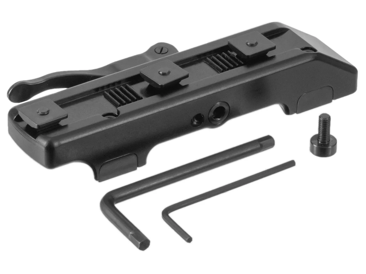 Быстросъемный кронштейн Contessa шина Swarovski (SR) на Blaser (сталь) SBB05