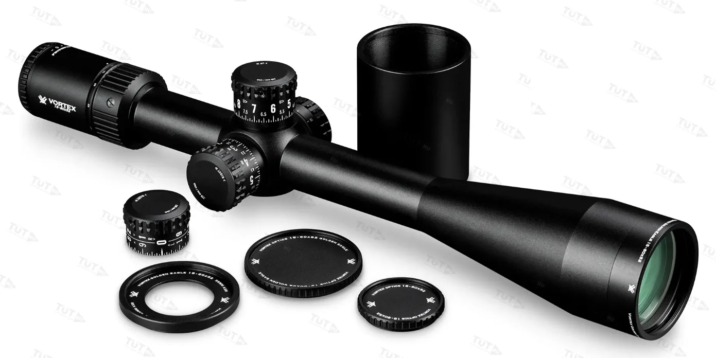 Оптический прицел Vortex Golden Eagle HD 15-60x52 SFP, марка ECR-1 (MOA)