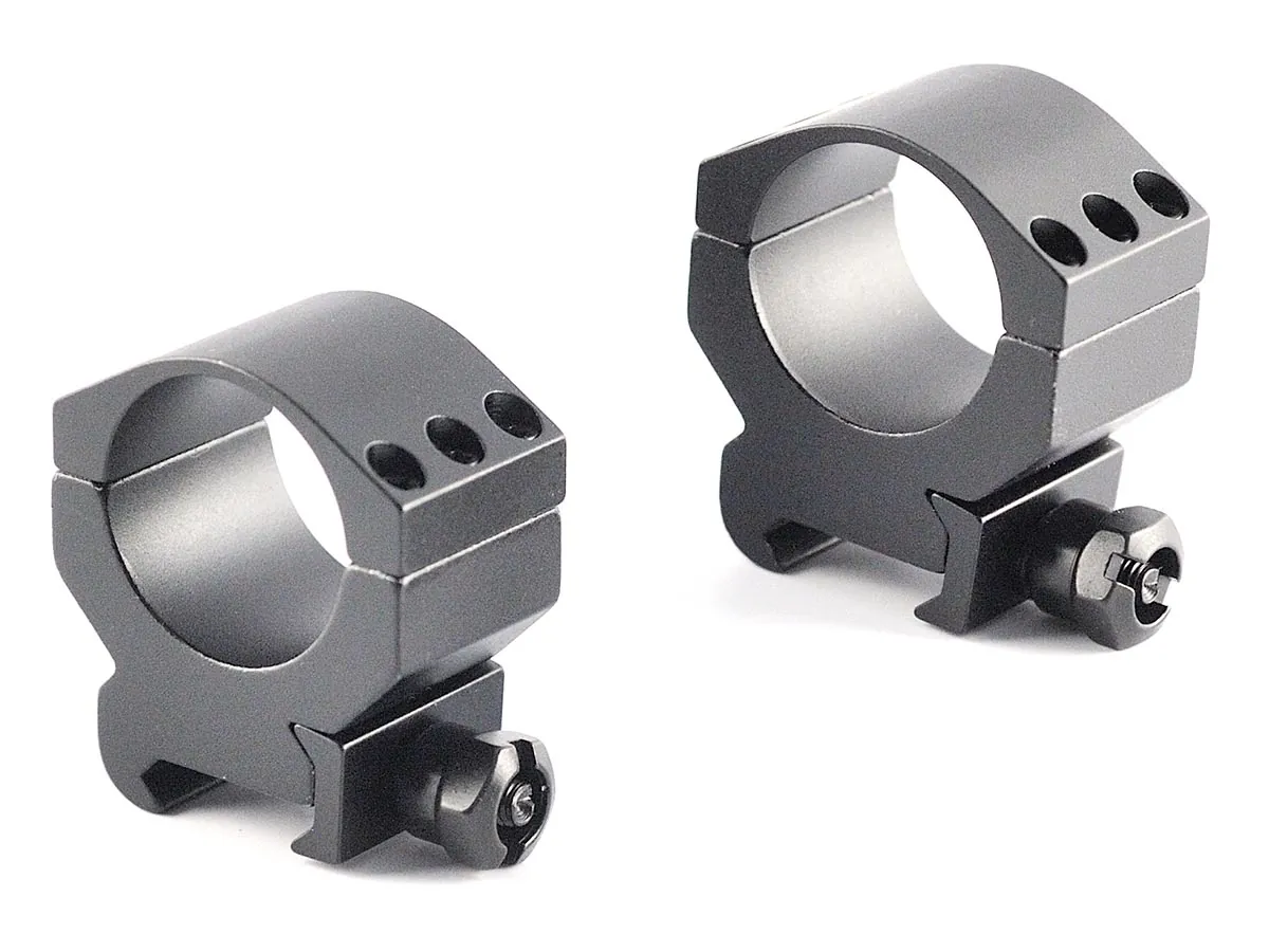 Кольца быстросъемные Nikko Stirling стальные D30мм, Weaver, 6 винтов, средние на винте