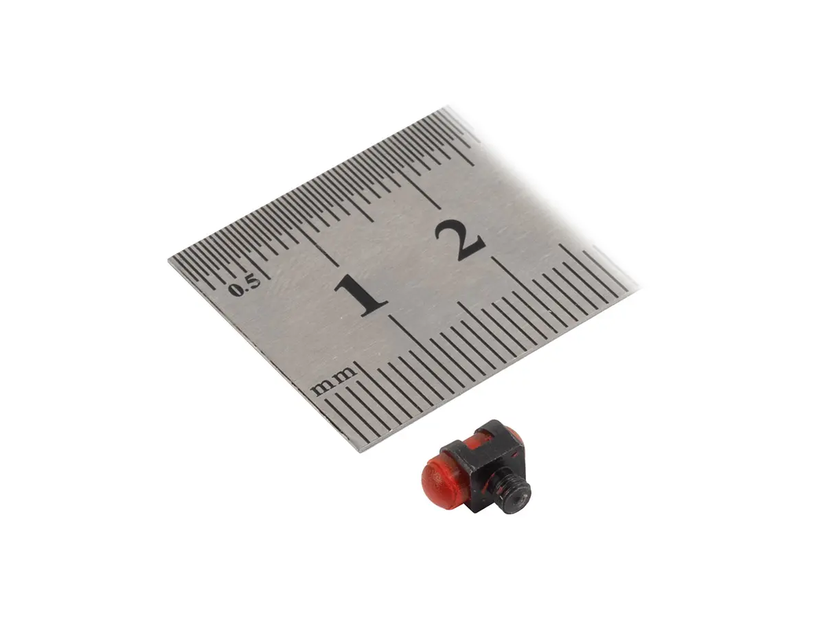 Мушка светящаяся Nimar, диаметр волокна 3.5мм, резьба 3мм (красный)