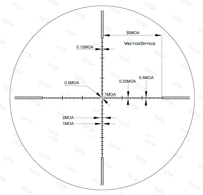 Прицел Vector Optics Aston 3-18x44 SFP (сетка VHL-2) с подсветкой
