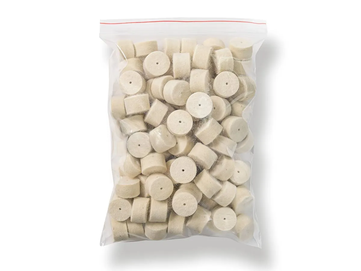 Войлочные A2S GUN патчи, CAL. 12, уп. 100 шт.