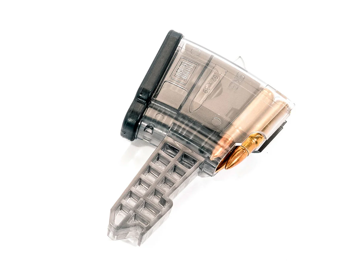 Магазин Pufgun На Скс, 7,62Х39, 5 Патронов, Полимер, Прозрачный, Возможность Укорочения, 80 Гр