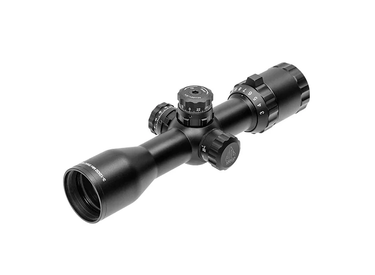 Оптический прицел Leapers Bug Buster 3-12x32, 25.4мм, AO, MilDot, без подсв. кольца на Weaver/Picati