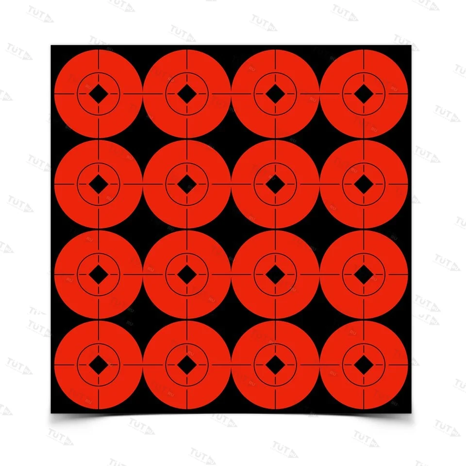 Набор мишеней для тиров Birchwood Target Spots® 3,8см