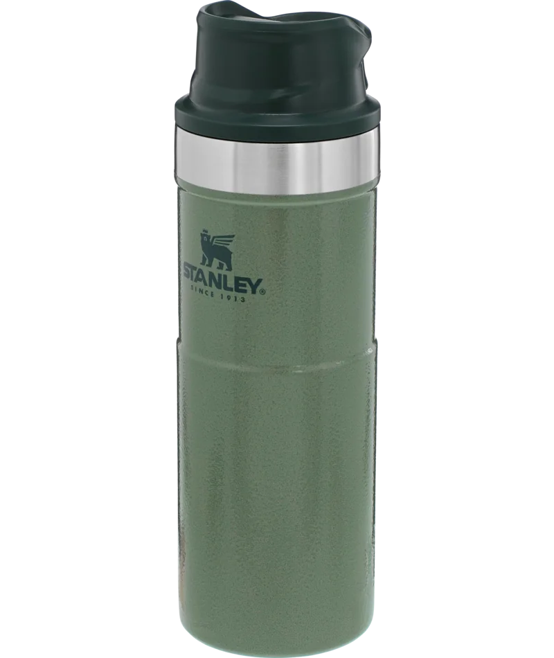 Термокружка STANLEY Classic Trigger Action 0,47L One hand 2.0 Green