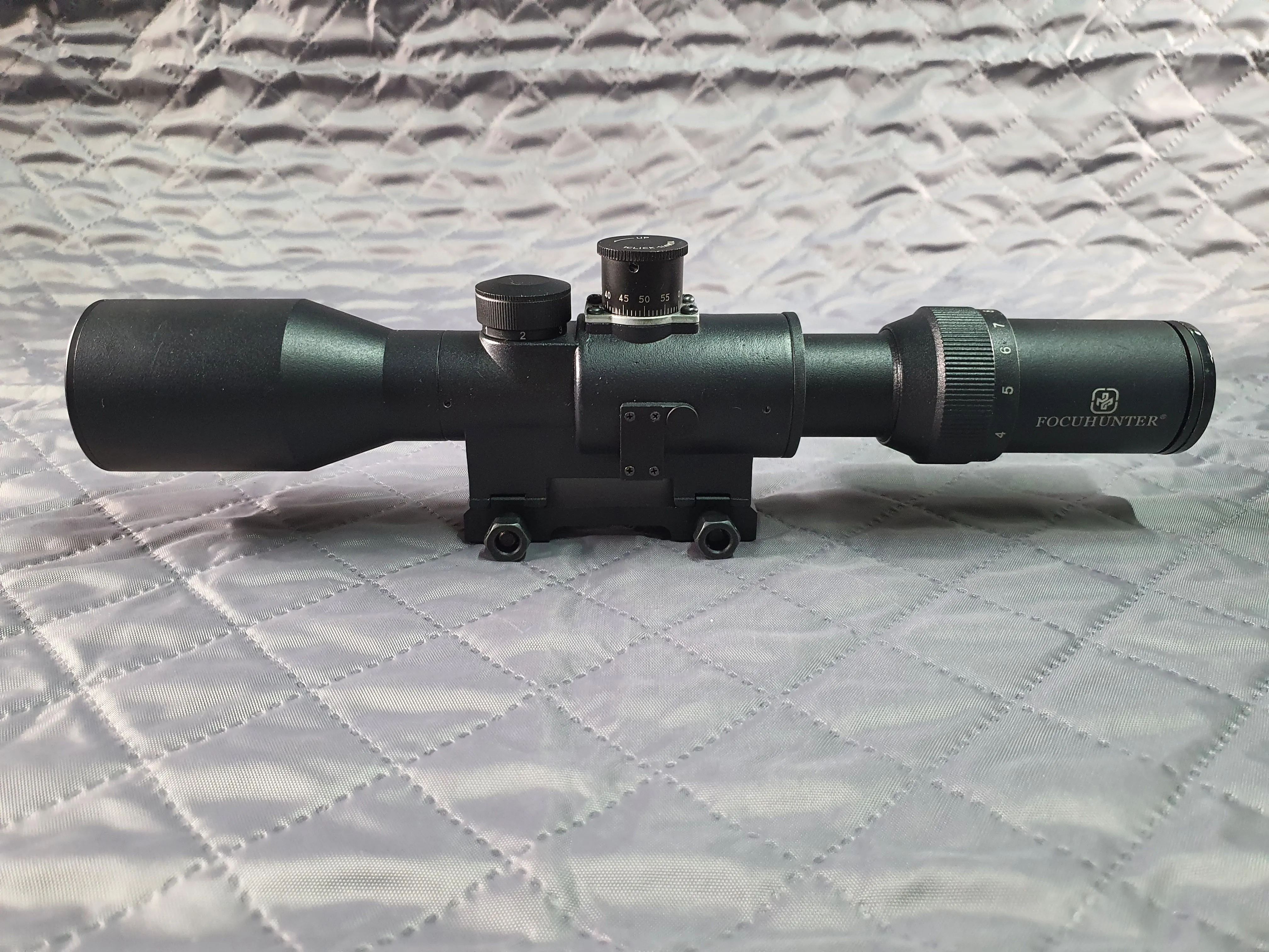 Оптический прицел Focuhunter 3-9x42E FFP с ростовой сеткой