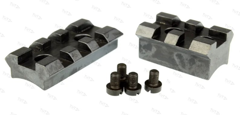 Планка KOZAP Picatinny/Weaver на Mauser M12 стальная (раздельная) (No.67)