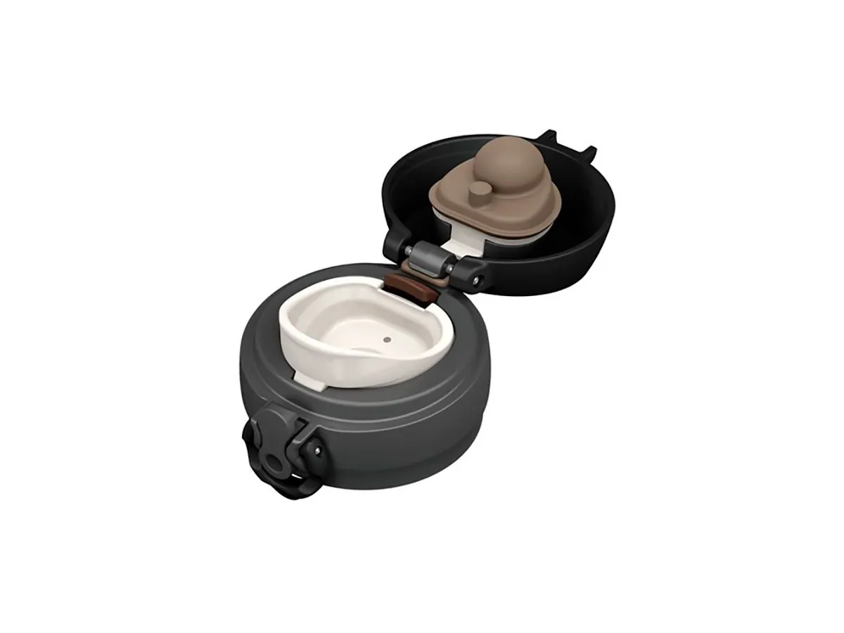 Термокружка THERMOS JNL-500 TSS LB 0.5L, откидной механизм, чёрный с лого