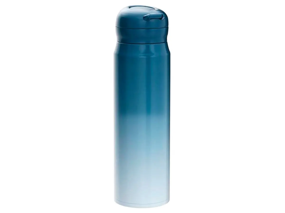 Термокружка THERMOS JNR-502 LTD BLG 0.5L, откидной механизм, голубой