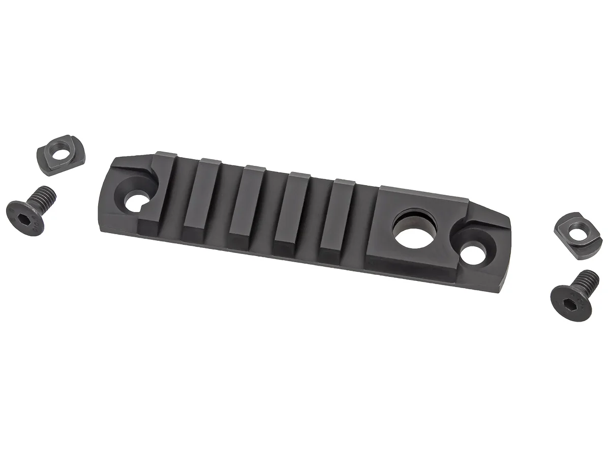 Планка Picatinny GTS Q.016 на M-LOK, 5 слотов, с QD слотом / ГТС Ку.016 Пикатинни на М-Лок