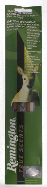 Приманка Remington для косули - искуственный ароматизатор выделений самца, дымящ. палочки (1308)