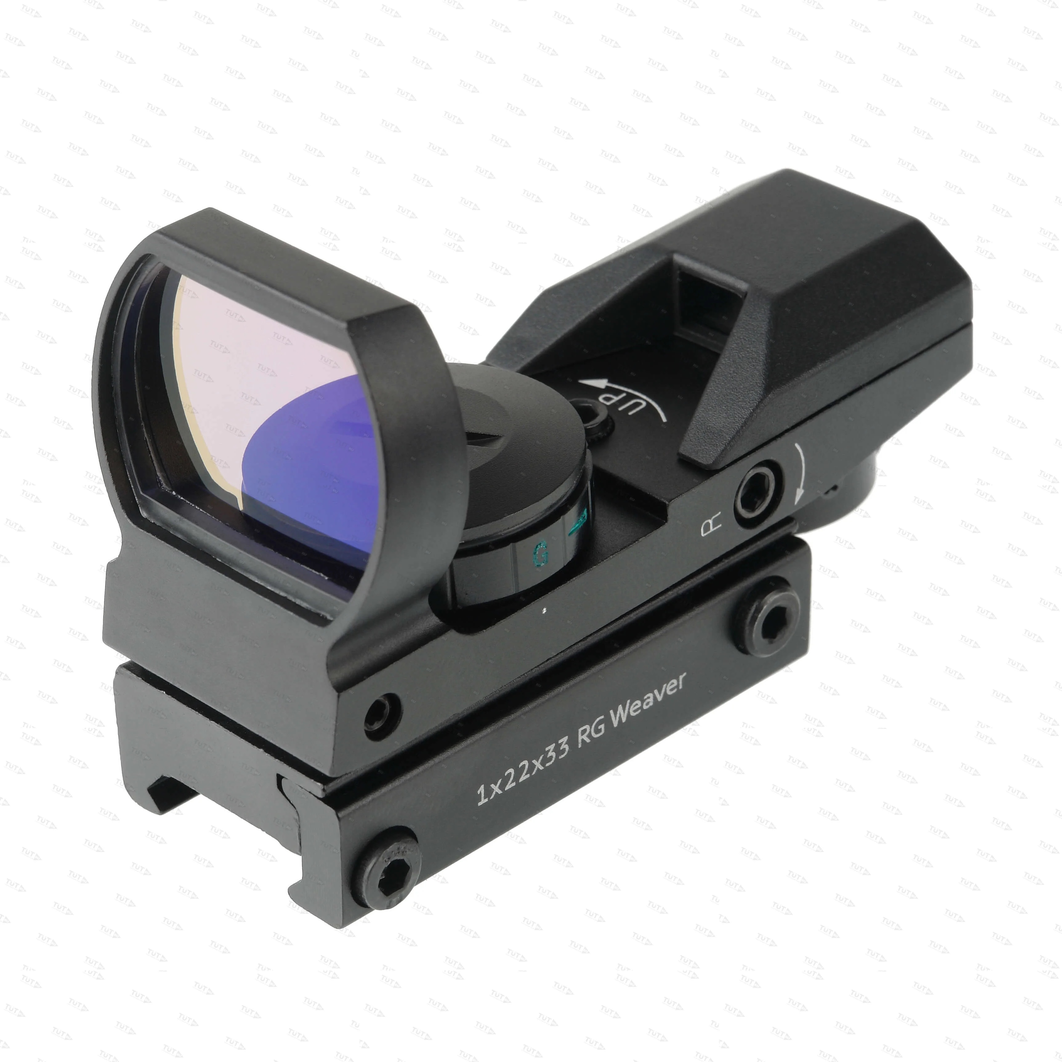 Коллиматорный прицел Veber 1x22x33 RG Weaver