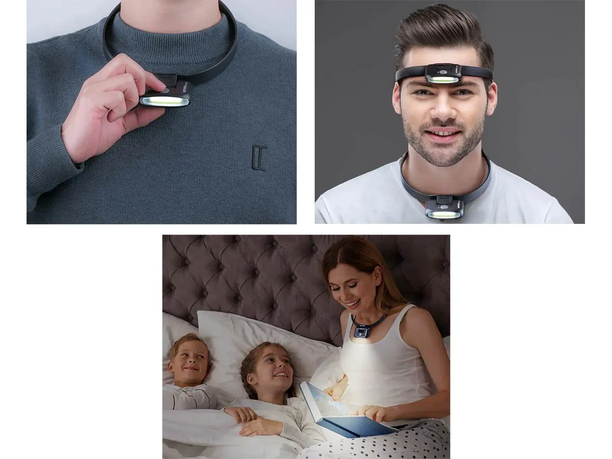 Фонарь Nextorch cStar налобно-нашейный, 170 лм, свет белый/красный