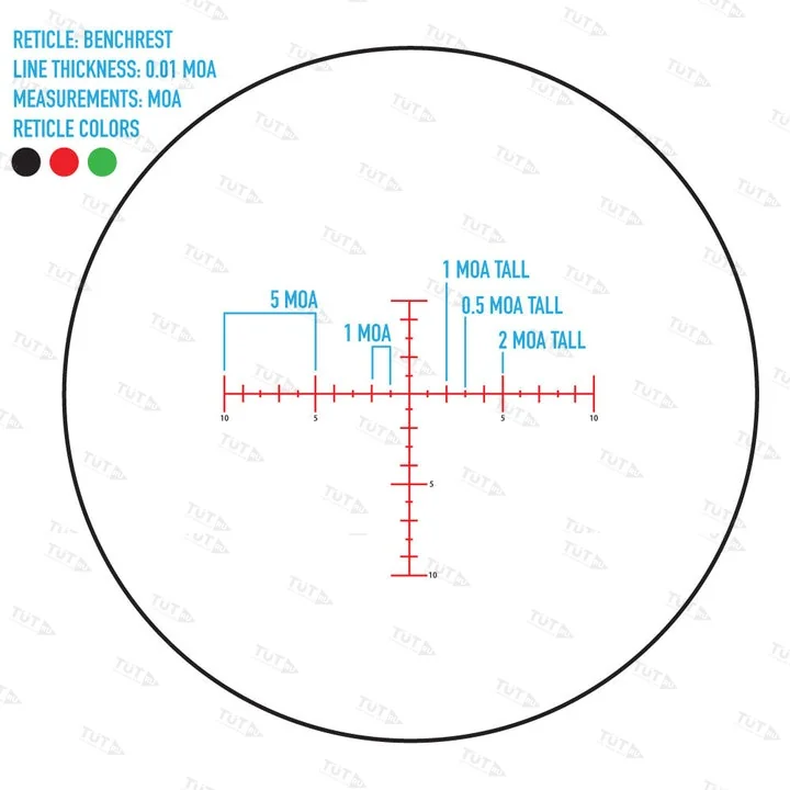 Оптический прицел Sightmark Latitude 10-40x60 сетка Benchrest