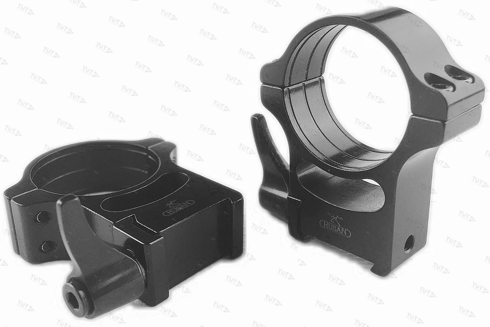 Кольца Rusan быстросъемные Prism 19мм (CZ550) на 30мм H19 рычажные (011-19-30-19-R)