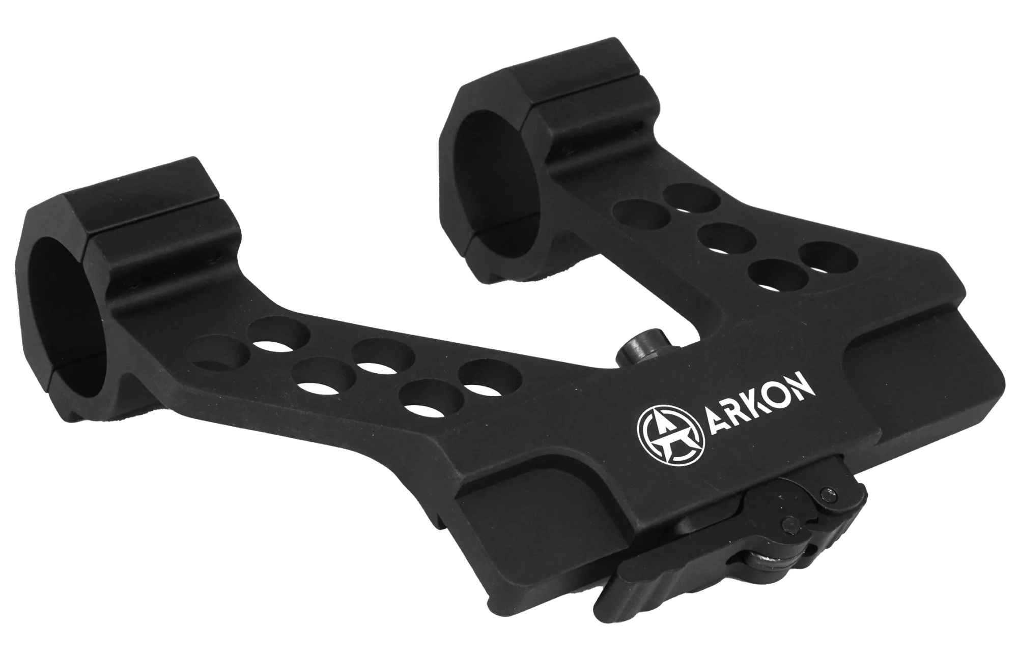 Быстросъемный боковой кронштейн на СайгаАК с кольцами 30 мм