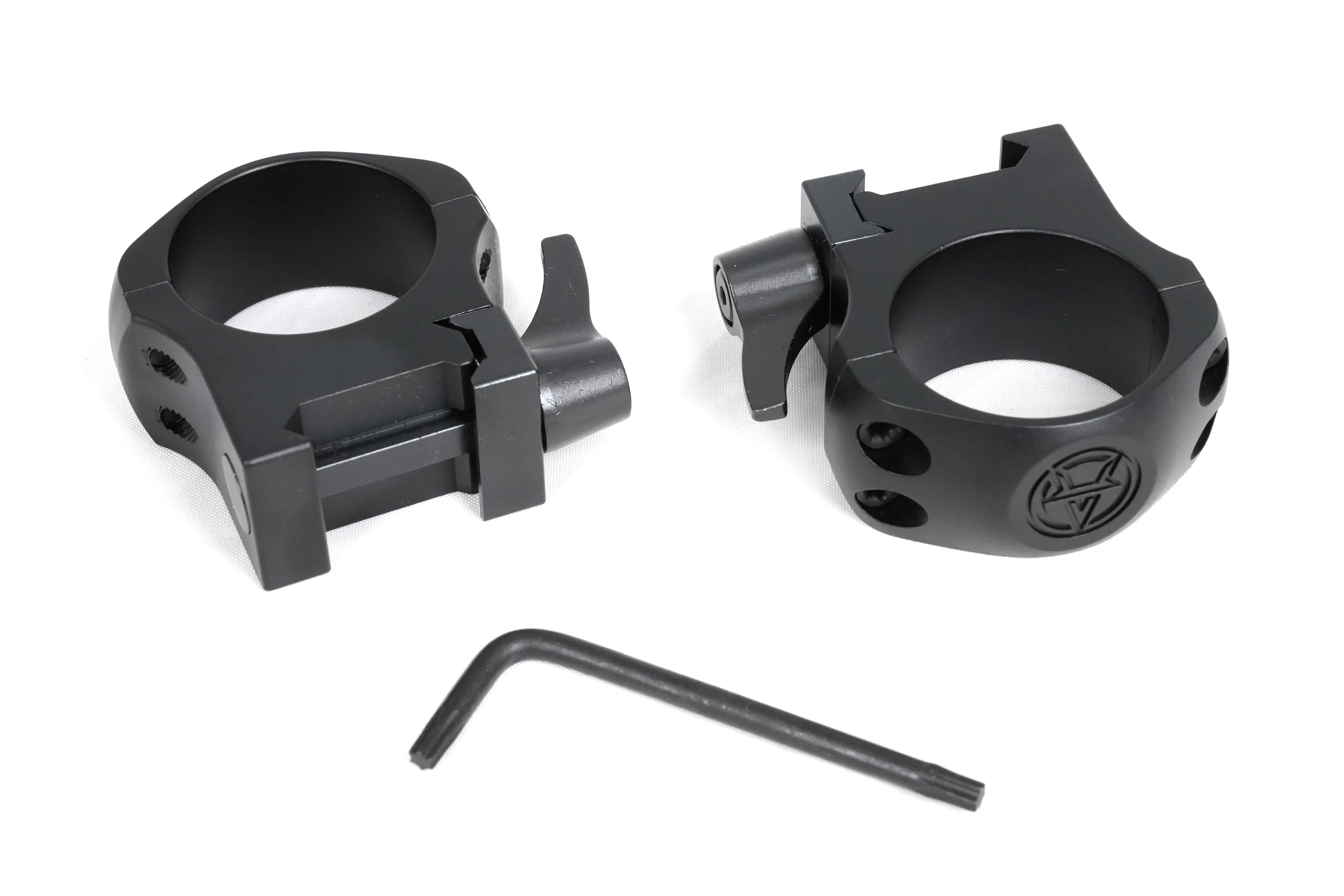 Кольца Arkon 30 мм быстросъемные на weaver / Аркон 30 мм быстросъемные на вивер средние