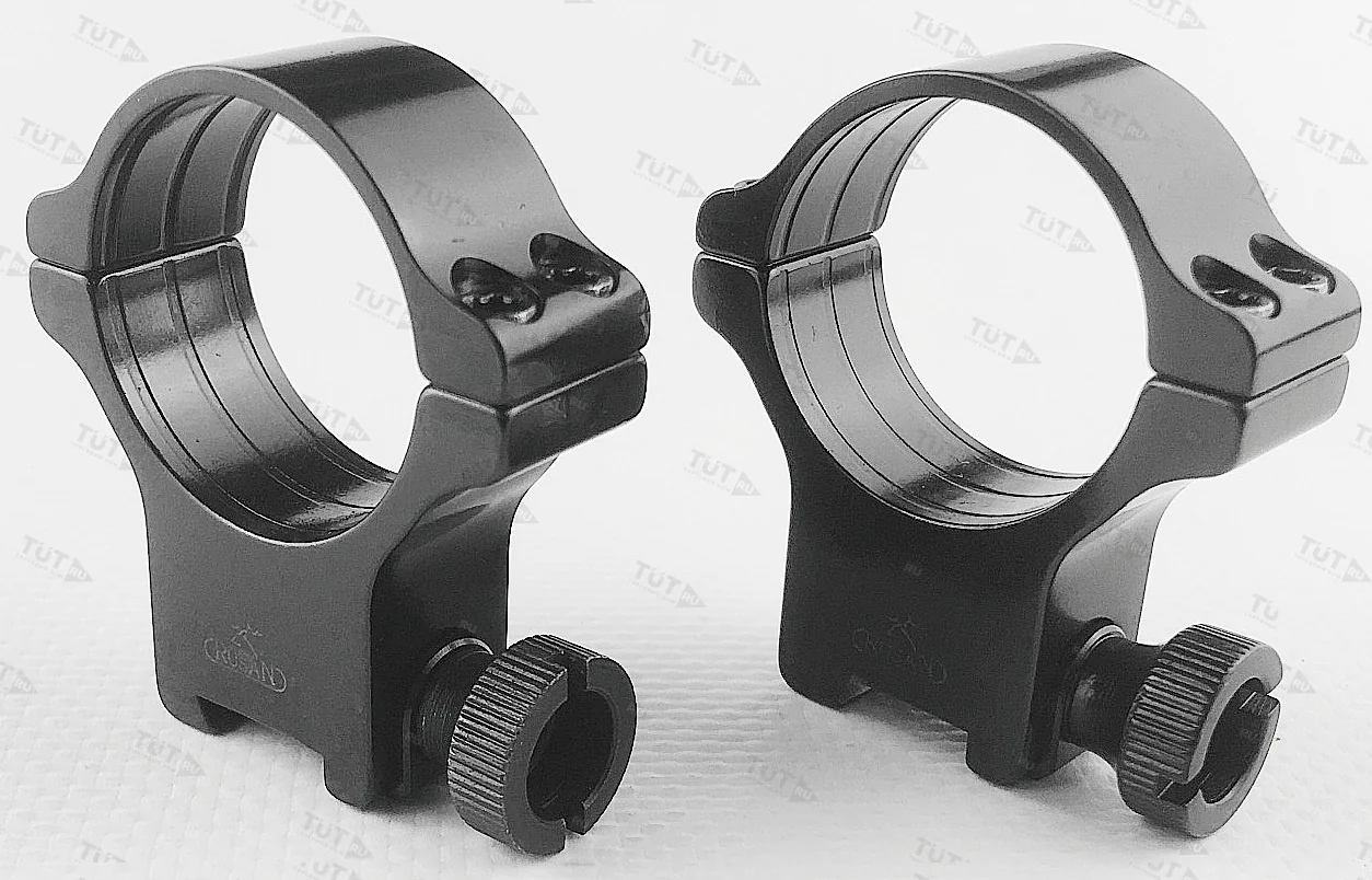 Кольца Rusan быстросъемные Prism 11мм на 30мм H15 на винтах (011-11-30-15-M)
