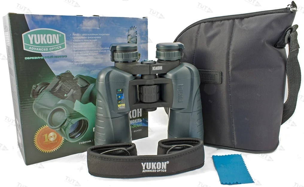 Бинокль призменный Yukon 7x50 WA