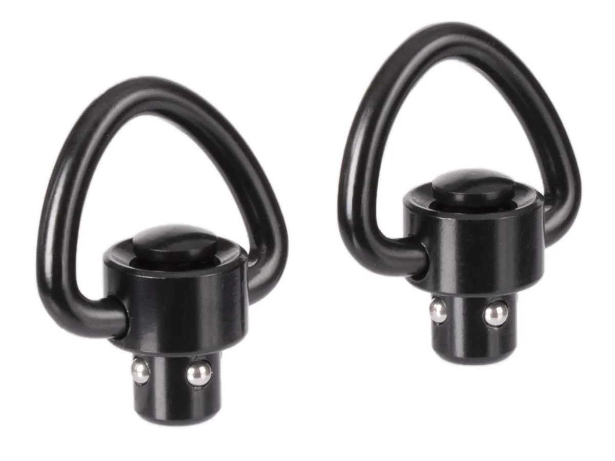Антабки ShotTime быстросъёмные QD, для карабина, 2 штуки, чёрная