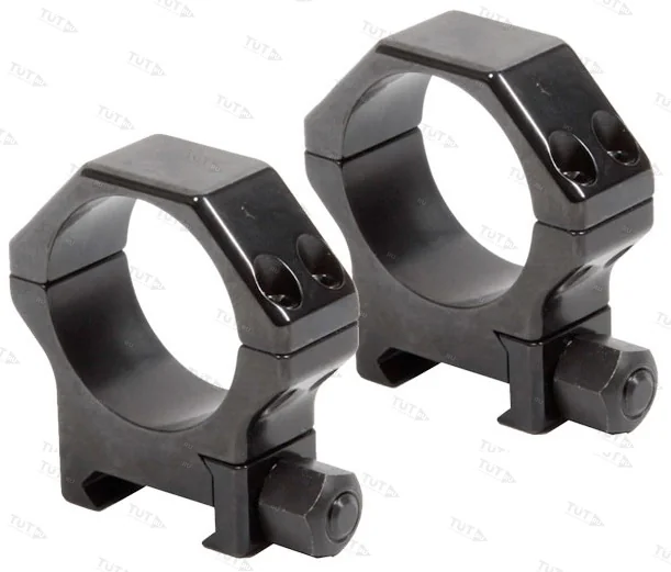 Небыстросъемные стальные кольца Contessa на базу Picatinny, 30 мм, BH=8 мм (CRPS30-8)