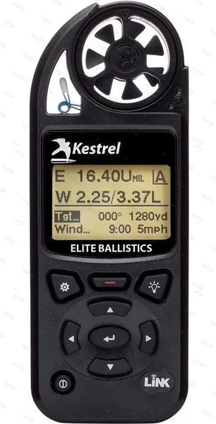 Карманная метеостанция KESTREL 5700 Elite c б.к. Applied Ballistics, цвет черный (0857ABLK)