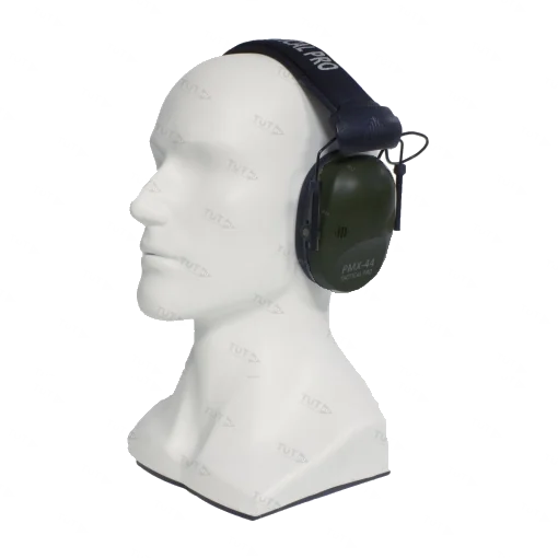 Наушники активные PMX-44 Tactical PRO (чёрные)